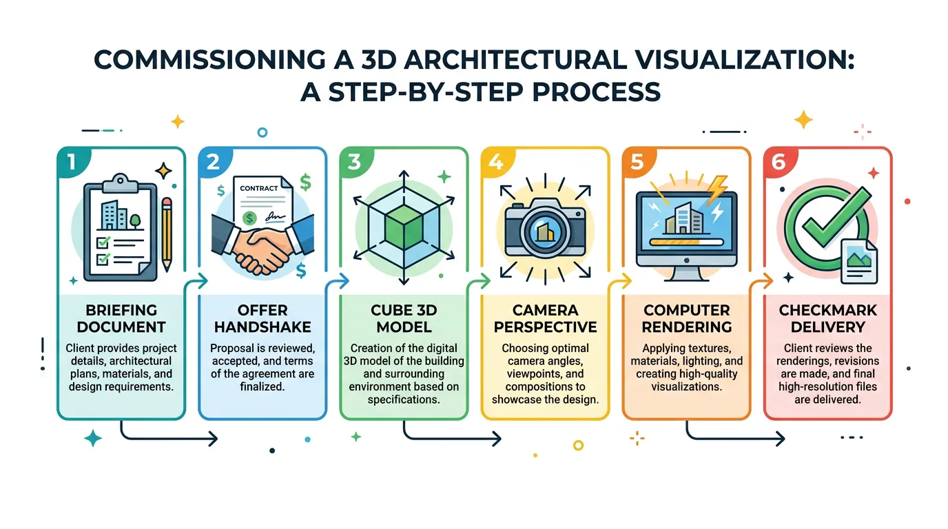 So beauftragen Sie eine 3D-Visualisierung — Der komplette Ablauf