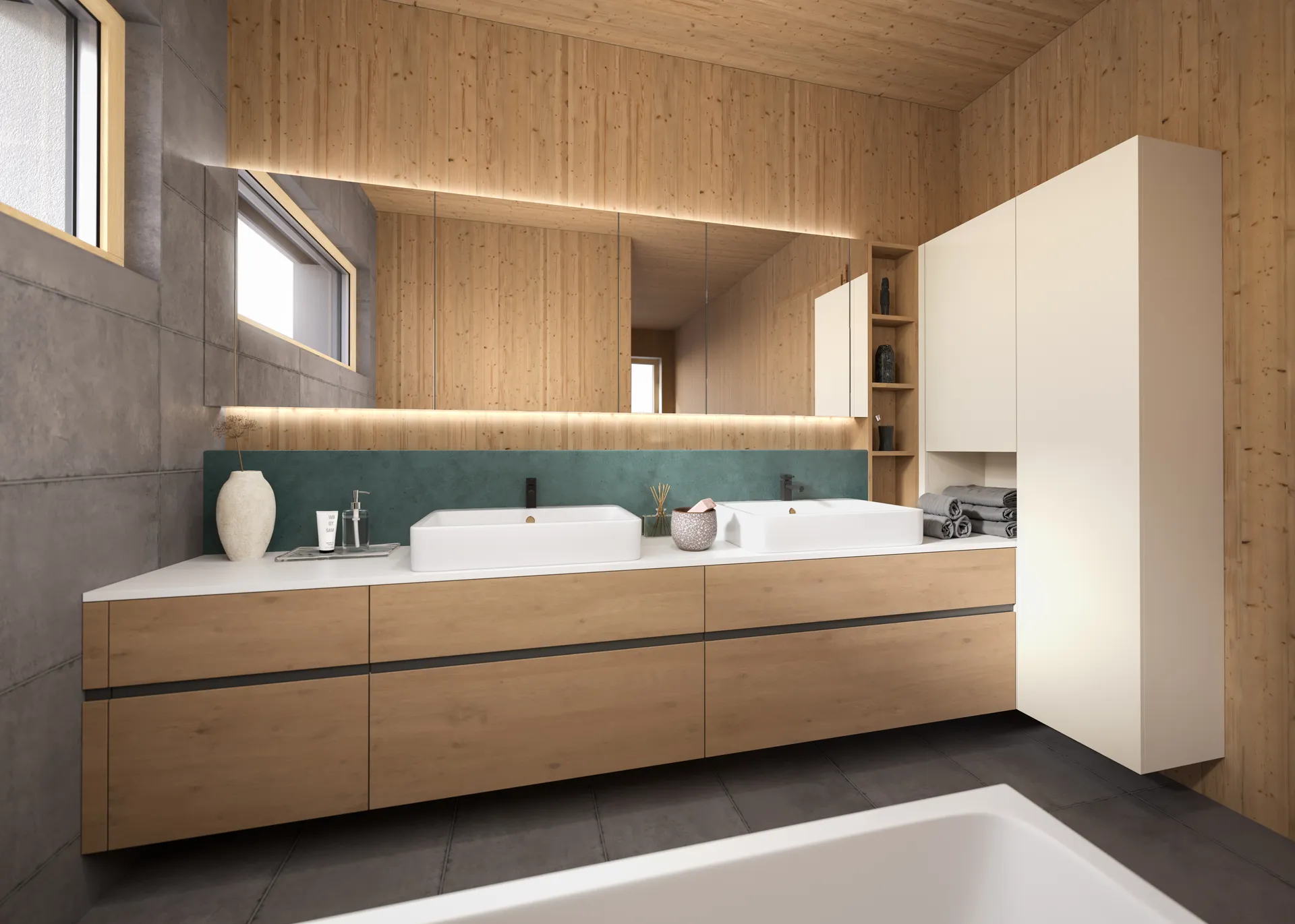 Badvisualisierung für Sanitärstudios und Tischlereien