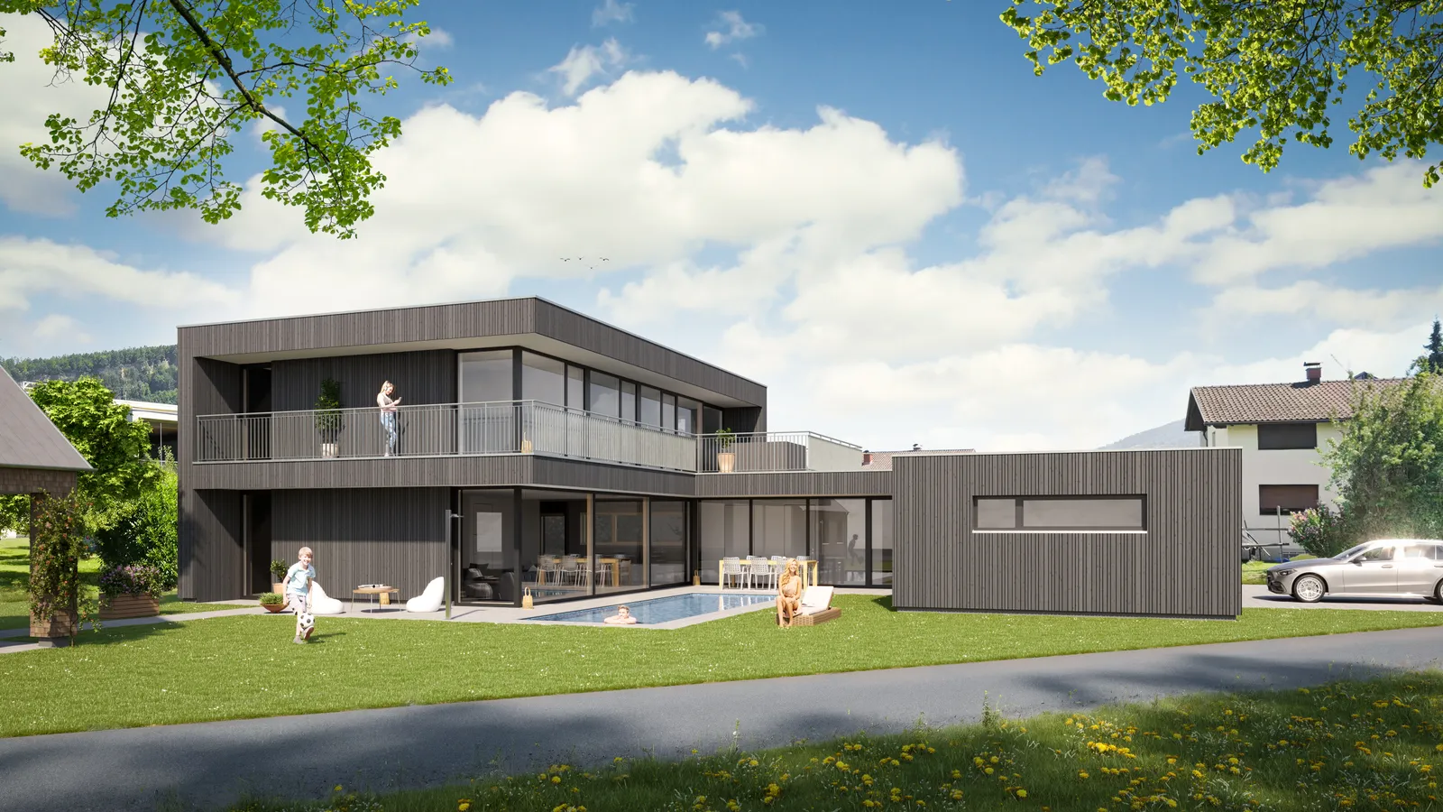 Visualisierung Einfamilienhaus — Warum private Bauherren ihr Traumhaus sehen sollten, bevor der erste Stein liegt